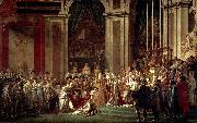 Jacques-Louis David The Coronation of Napoleon France oil painting artist